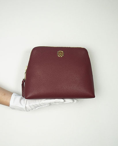 Tory Burch Cosmetic Pouch, front view